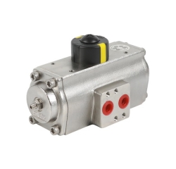 Stainless steel pneumatic actuator
