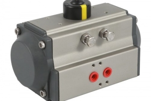 At pneumatic actuator