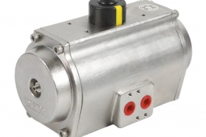 Stainless steel pneumatic actuator