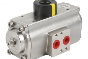 Stainless steel pneumatic actuator