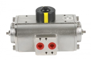 Stainless steel pneumatic actuator