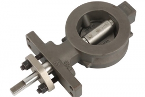Double eccentric high performance butterfly valve