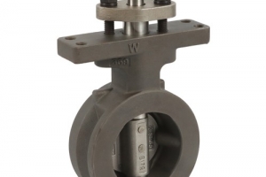 Double eccentric high performance butterfly valve