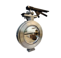 Semiconductor specific butterfly valve