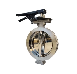 Semiconductor specific butterfly valve